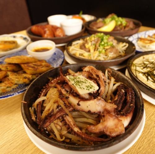 イカのガリバタ醤油