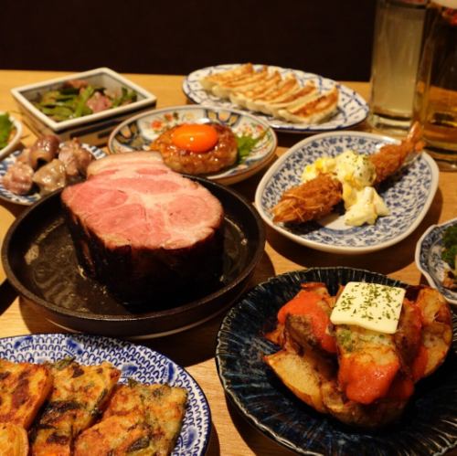 鉄板焼きとボリューム満点なポークステーキでも大衆価格