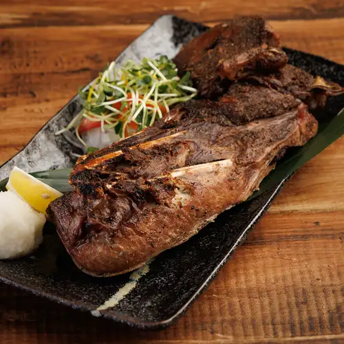 マグロカマ焼き