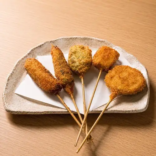 串揚げ五種盛り合わせ