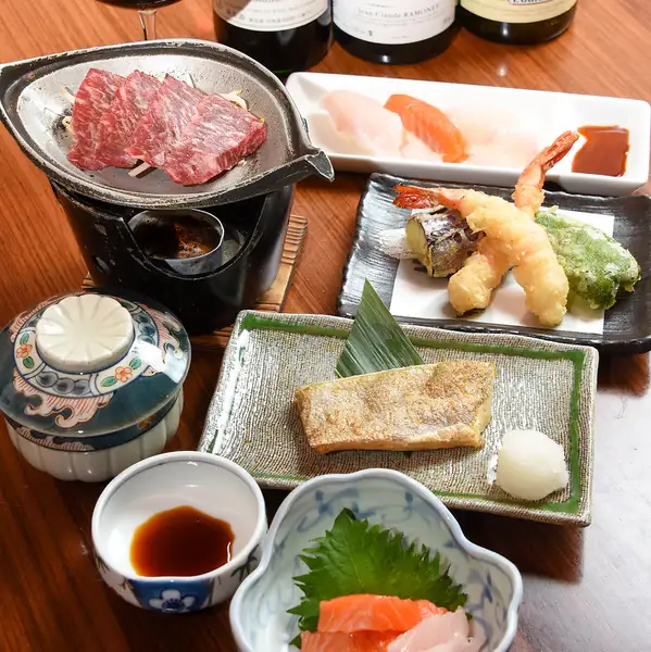 【◇大満足プラン◇】美味しいお寿司やお刺身から本格焼肉まで一気に欲張り堪能！大人気コース◎