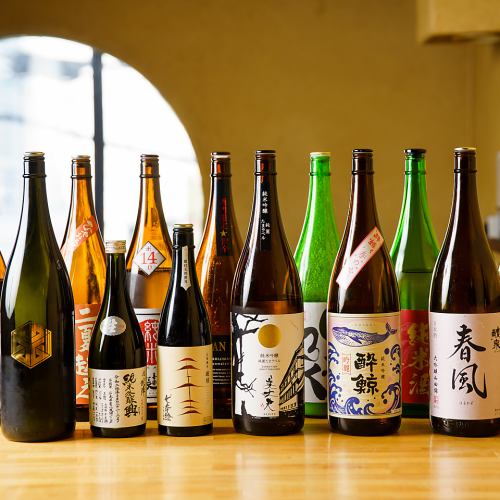How about a glass of sake that enhances the deliciousness of the food?