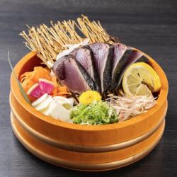 名物 厚切り藁焼き鰹 五切れ