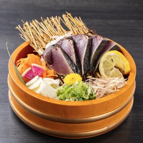 名物 厚切り藁焼き鰹 五切れ