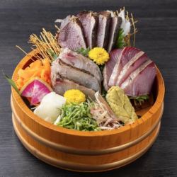 藁焼き三種盛り合わせ