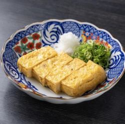 おでん屋の出汁巻玉子