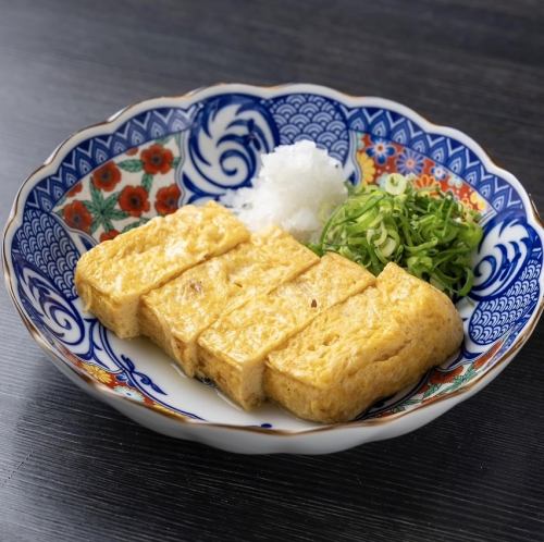 おでん屋の出汁巻玉子