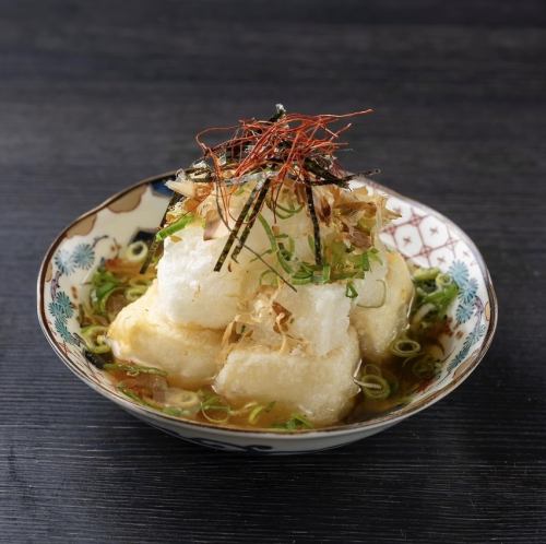 餅入り揚げ出汁豆腐