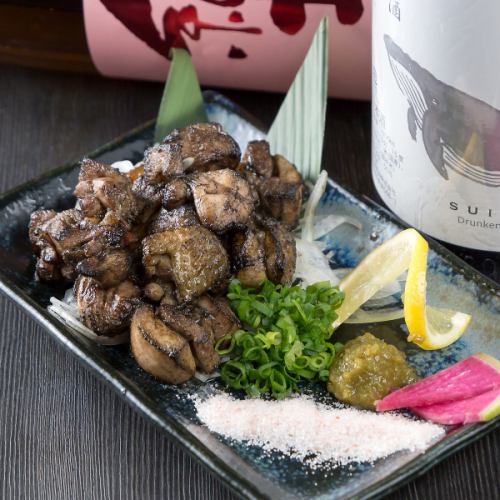 銘柄鶏の地獄焼き