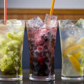 【週末限定♪】単品飲み放題 1,800円→1,200円！