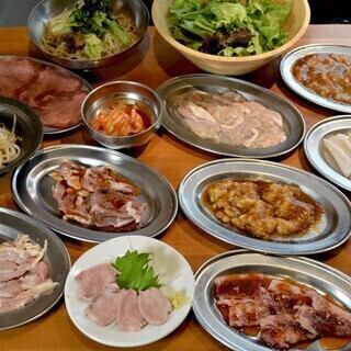 ☆新年会に☆1月限定！生ビール付120分飲み放題◎煙力宴会満足コース〈全13品〉4,980円⇒4,500円