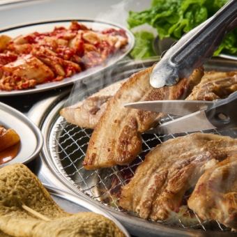 【食べ飲み放題】サムギョプサル食べ放題コース