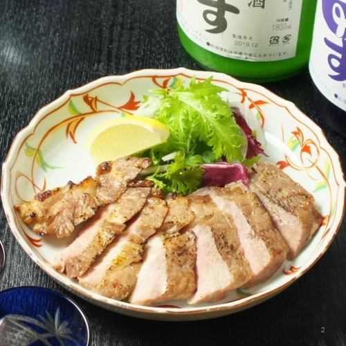 Zao Pork Japan X Shoulder Roast Grilled with Yuzu Pepper and Miso Pickles