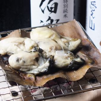 石巻産！牡蠣の松前焼き