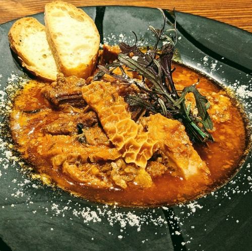 トリッパと牛すじのトマト煮