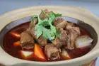 [57]牛肉の土鍋煮込み