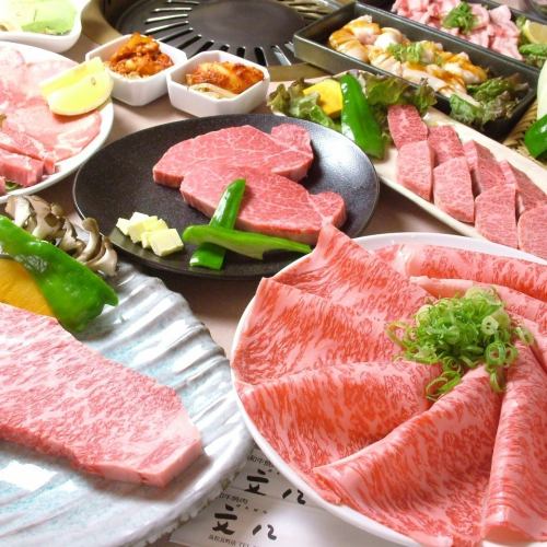 こだわり厳選肉を贅沢に！各種コースご用意◎