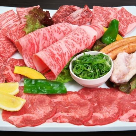 [Large platter that you can enjoy in various ways] BUNPACHI platter 8,030 yen (tax included) ◆ (for approximately 2 people)