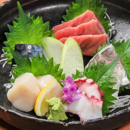 Fresh fish sent directly from Toyosu ♪ Recommended sashimi is sure to be very satisfying ◎