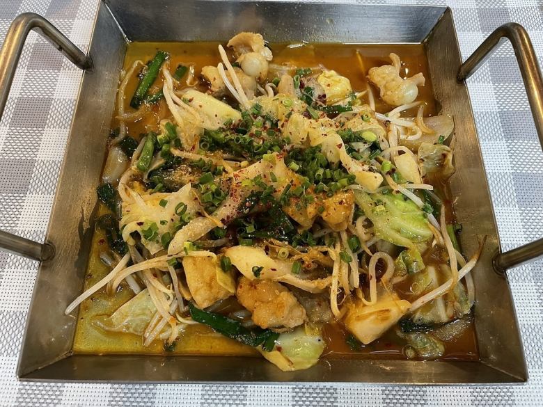 Gopchang bokgeum (stir-fried offal)