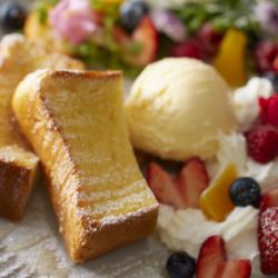 Flower French toast ~优雅的花园规格~ Flower French toast