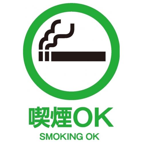 Smoking allowed at your seat