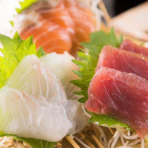 Assortment of 3 kinds of Hachinohe sashimi