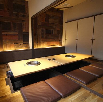 We have prepared it so that it can be used safely by two or three households.