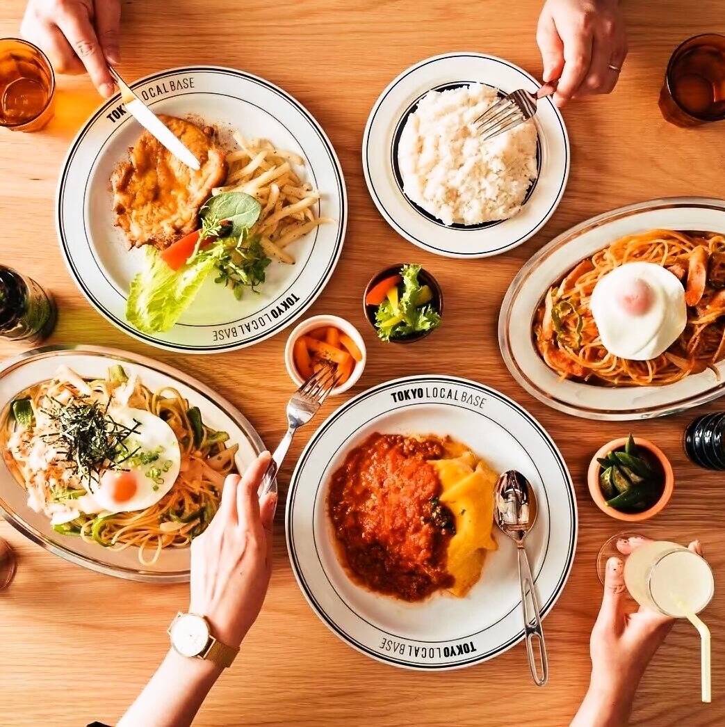 町屋駅から徒歩5分のオシャレカフェダイナー♪コースで楽しめるローストビーフは絶品!