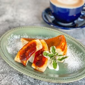バナナチーズケーキ