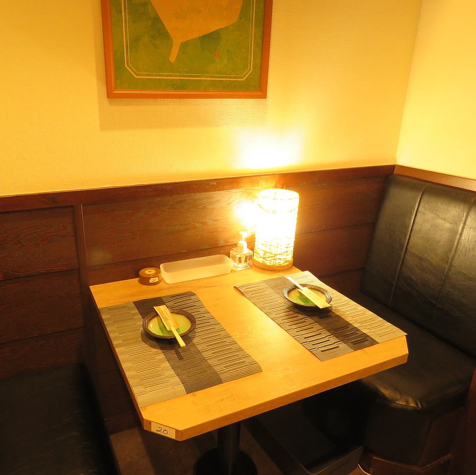 There is a private room for 2 people!! Great atmosphere♪