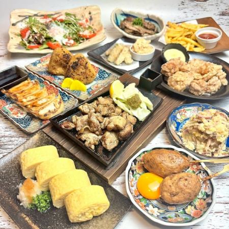 [Izakaya Premium Course] 12 dishes with all-you-can-drink for 4,500 yen (tax included)