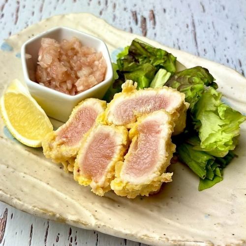 レア唐揚げ～自家製ソース付き～