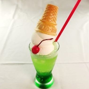 Fluffy Melon Soda