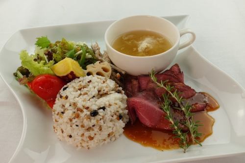 Roast beef plate