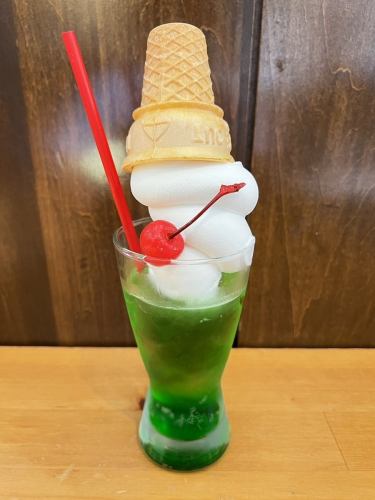 Fluffy Melon Soda