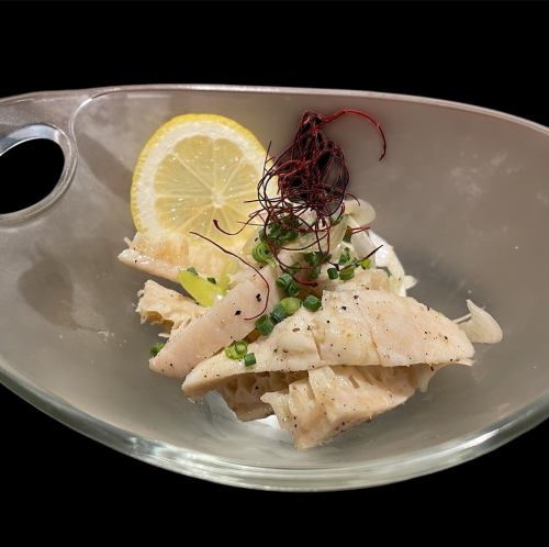 【知床牛】ネギ和えハチノス刺し