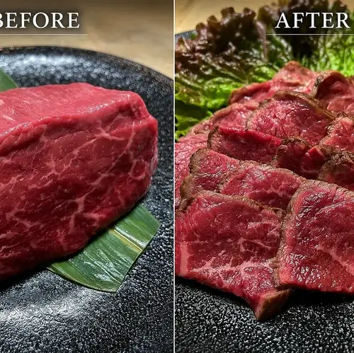 【白老牛】シンタマ塊焼き