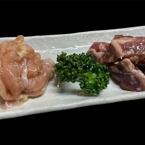 【北海道産】豚サガリと鶏ハラミ盛り