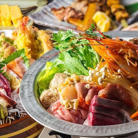 寒い冬にピッタリ♪4種の味から選べる『ちゃんこ鍋コース』！