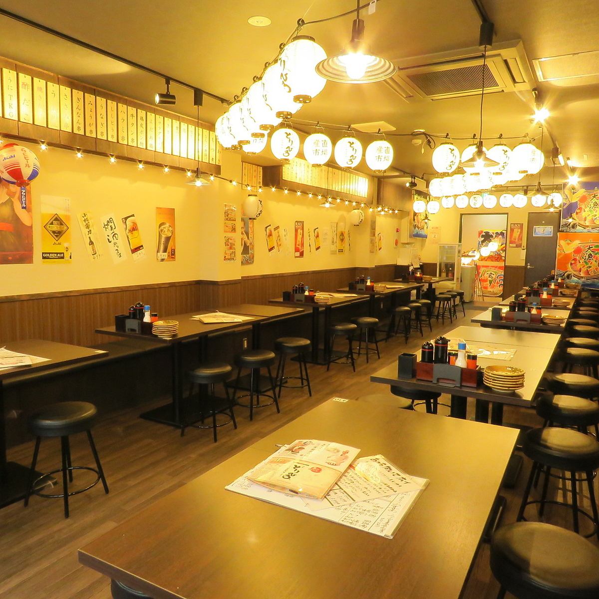 3階席は55名までいけます！貸切はご相談ください！