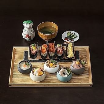 [Reservation Required] Reward Lunch ★ A hot topic on social media! Ochokodon & Temaki 10-item Set