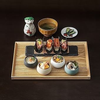[Reservation Required] Luxury Lunch ★ A Hot Topic on Social Media! Ochokodon & Temaki 8-piece Set