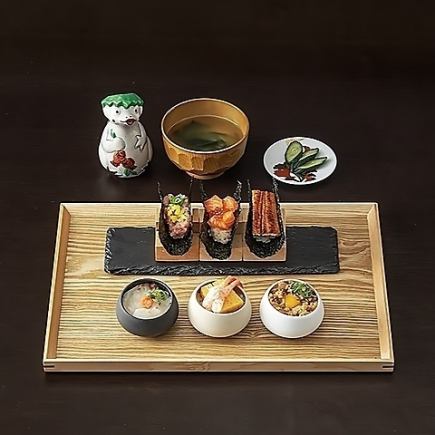 [Reservation required] Easy lunch ★ A hot topic on social media! Ochokodon & Temaki 6-piece set