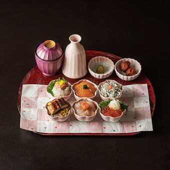 [Reservation Required] Spring Season Limited Lunch ★ Spring Ochokodon (Six-item Set)