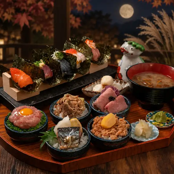 【秋季限定★9月14日~】秋のおちょこ丼登場☆