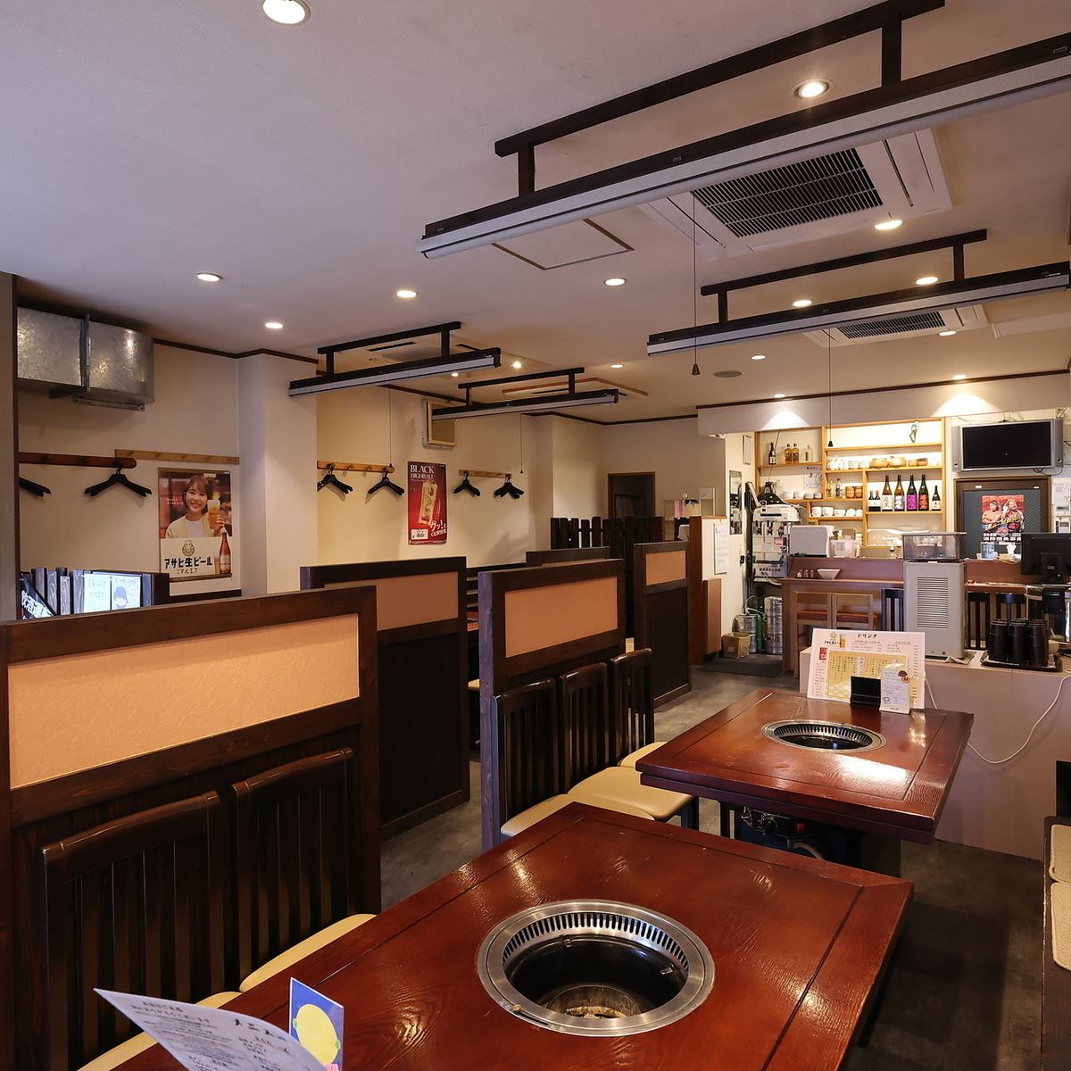 A Wagyu Yakiniku restaurant located in a residential area where you can relax and enjoy your time without straining your shoulders!