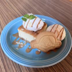 Rocka-chan's caramel cheesecake