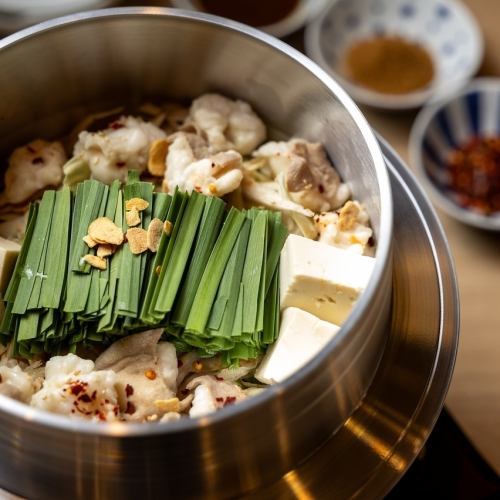 ◆ディナーはもつ鍋♪