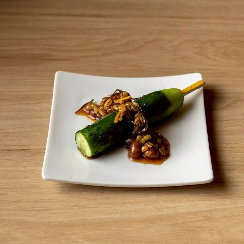 キュウリの一夜漬け田島屋もろ味噌